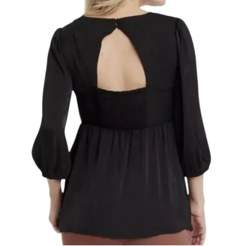 Isabel & Ingrid maternity black top Size M