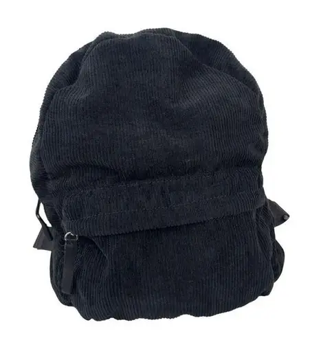 Forever 21  Kawaii Corduroy 15" Classic Backpack Black