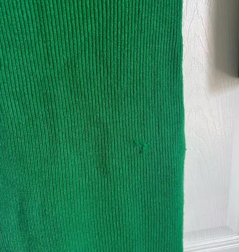 arch4 Cashmere Coco Midi Dress in Emerald Green XS