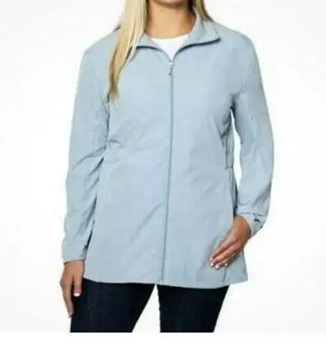 Hang Ten Women's Water-Resistant UPF 50+ Lightweight Stretch Hybrid Jacket Large