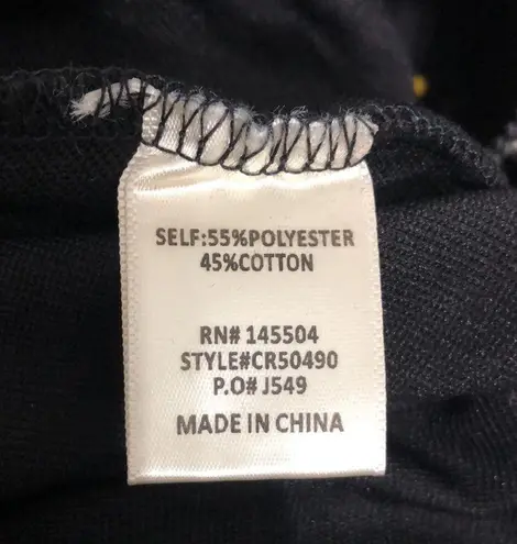 Capsulle Black Jersey Knot Zip Around Jogger Belted Jumpsuit Small NWOT