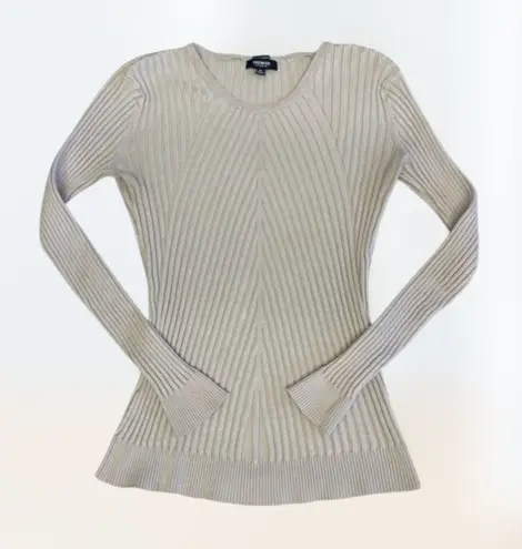 Premise Coquette Cottagecore Studio Light Brown Sweater Women's M
