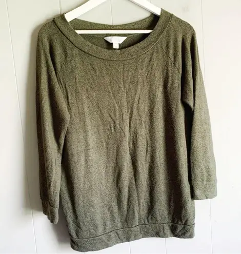 Market & Spruce Corinna Brushed Dolman Knit Top M