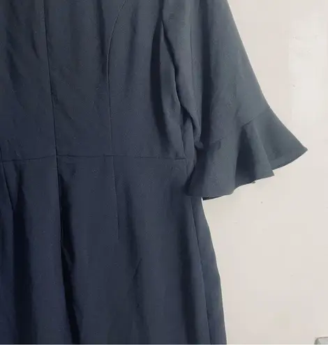 Suite Alice Tailored Bell Sleeve Black Dress Size M Size M