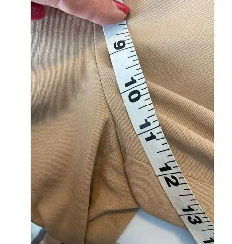 Lauren Ralph Lauren Chino Pants With Side Buckle Women's Size 10 Khaki Beige Tan