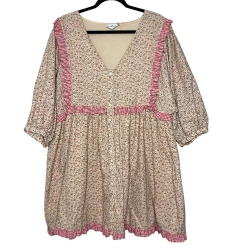 Tuckernuck Hyacinth house floral dress size XXL Pink