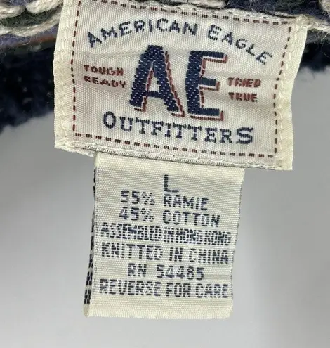 American Eagle Vintage  Outfitters Fair Isle Print Sweater