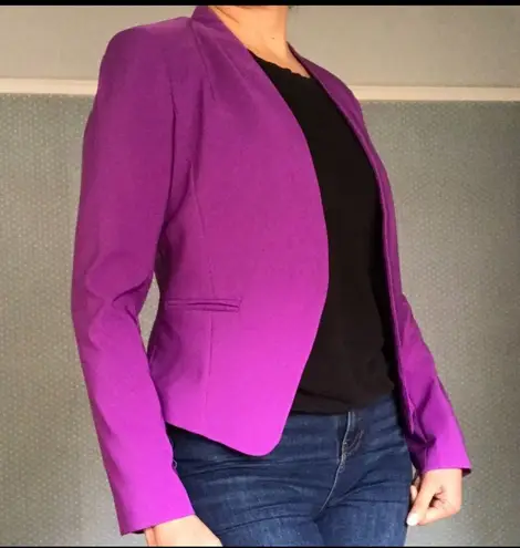 OVI New open front Purple Blazer size M