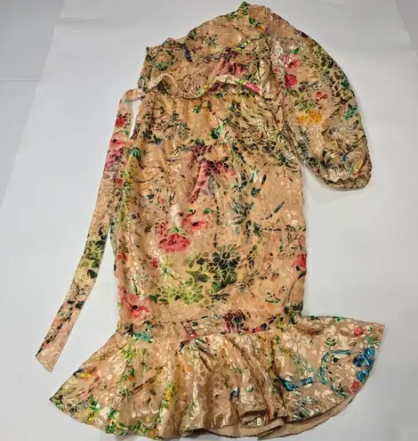 Hemant and Nandita Veena Dress in Nude