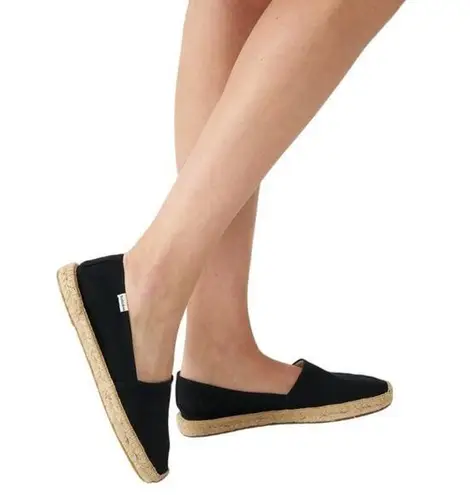 Soludos The Original Espadrille Sandals Cotton Jute Round Toes Flats Loafers NIB