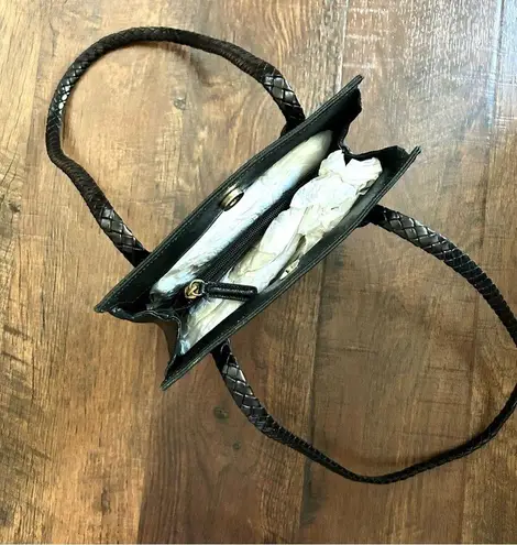 BALLY black leather mini shoulder bag, made in Italy