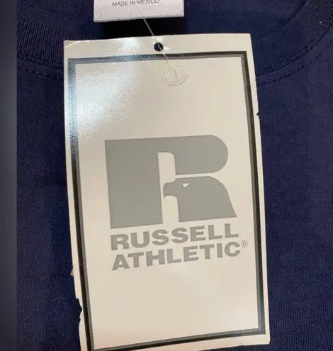 Russell Athletic Russell Long Sleeved Navy T-shirt