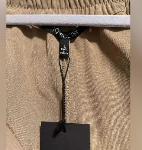 19 Cooper Wide Leg Cargo Pants in Khaki