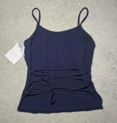 Brandy Melville NWT  Victoria Tank Navy Blue