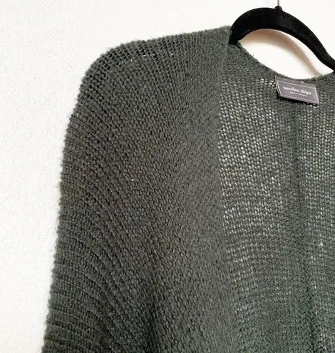 Wooden Ships Nola Fringe Cardigan Green Size Small