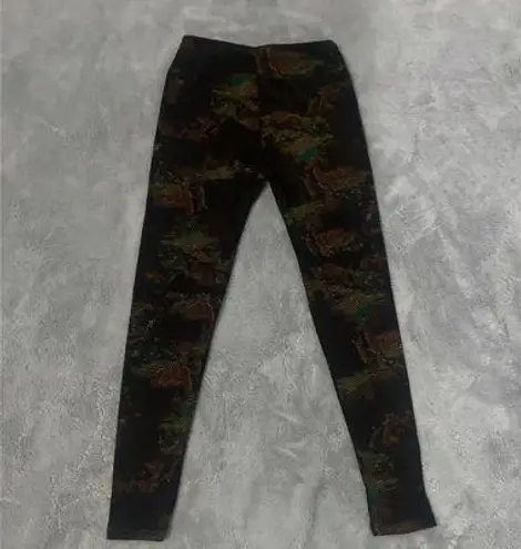 LuLaRoe  Leggings Pixelated Camo Deer Print One Size thumbnail 3