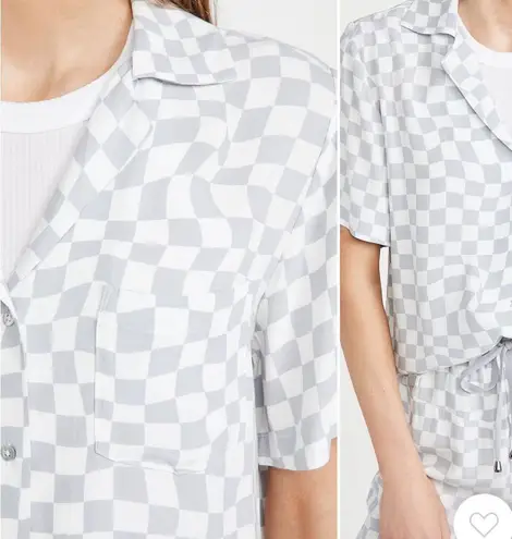 Pistola NWT Gray & White Checkerboard Matching Set