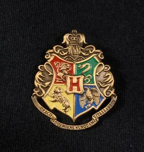 Harry Potter Hogwarts crest pin