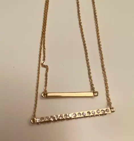 The Bar Set of 2 necklaces