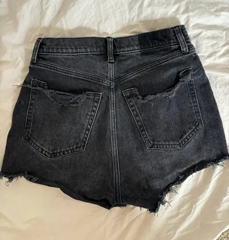 Abercrombie & Fitch Abercrombie High Rise Curve Love Mom Shorts Size 26