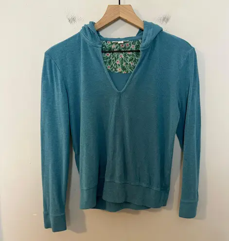 Roller Rabbit - Lena Hoodie Lounge Set Washed Blue Athleisure Preppy Classic