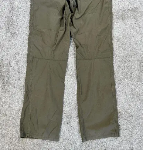 Kuhl Women’s Kendra Straight Leg Ripstop Pants Outdoor Hiking Camping Green 10