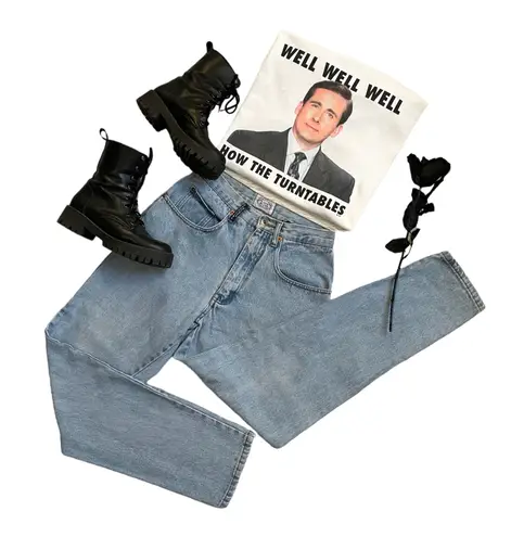 Carolina Blues Vintage 90s high rise jeans