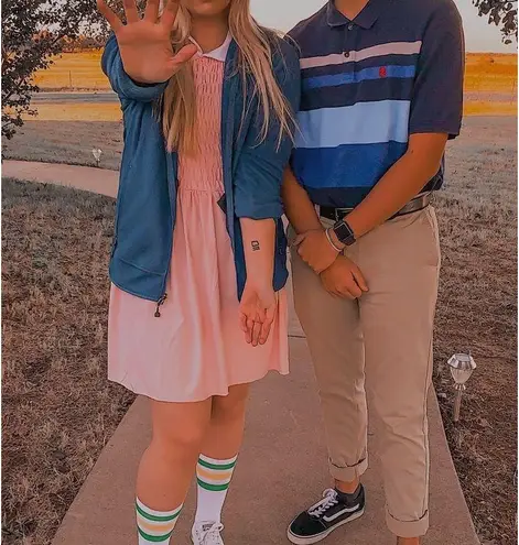 Stranger Things DRESS & SOCKS COSTUME
