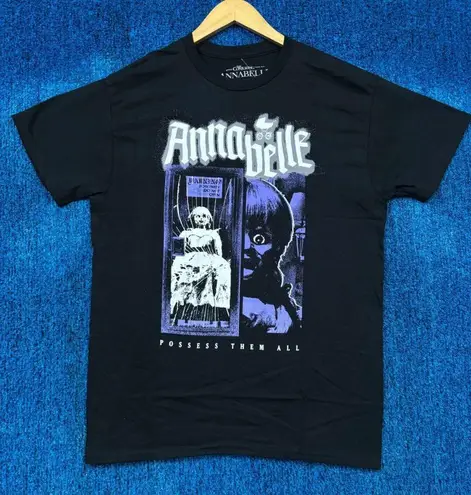 Annabelle Possess Them All Horror Movie Graphic T-Shirt Size Medium