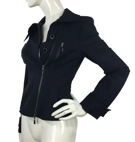 Guess by Marciano  Asymmetrical Jacket Navy Size 6