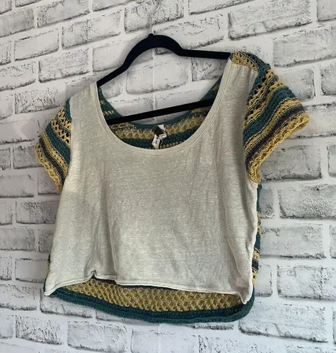 We The Free Free People crochet crop top | Size: Small