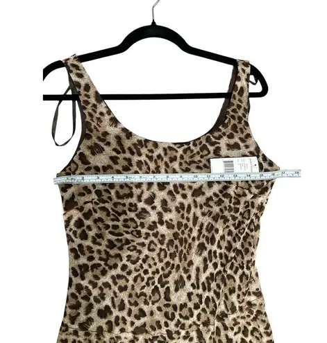 Jessica Howard Leopard Maxi Dress Size 10