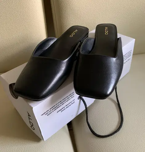 ALDO Pridaflex backless mules in black