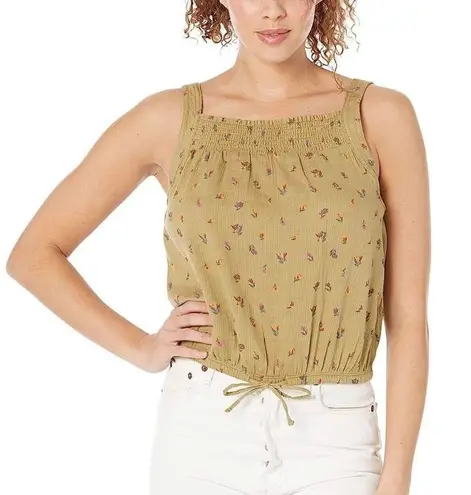prAna NWT Womens Little Palm Cami Sweet Grass Meadow XL