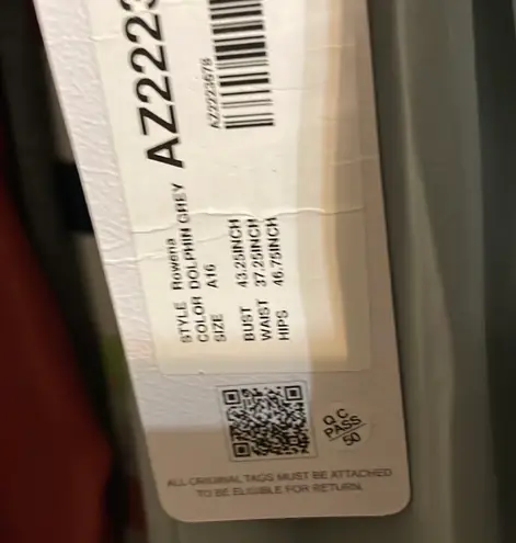 Azazie Dress Bridesmaid Grey