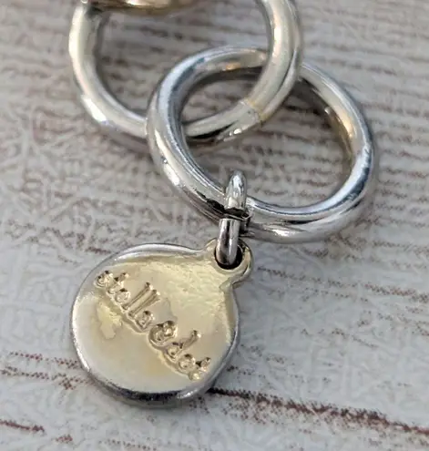 Stella & Dot Bracelet with Clear Gems - Heavy Tarnish/Discoloration