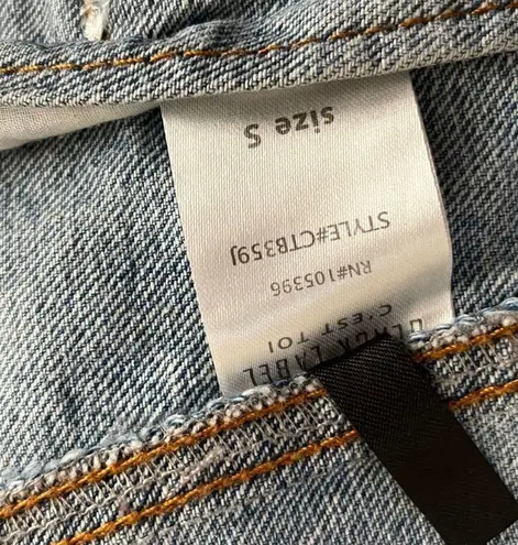 Black Label C’est Toi Denim Oversized Jacket Size Small