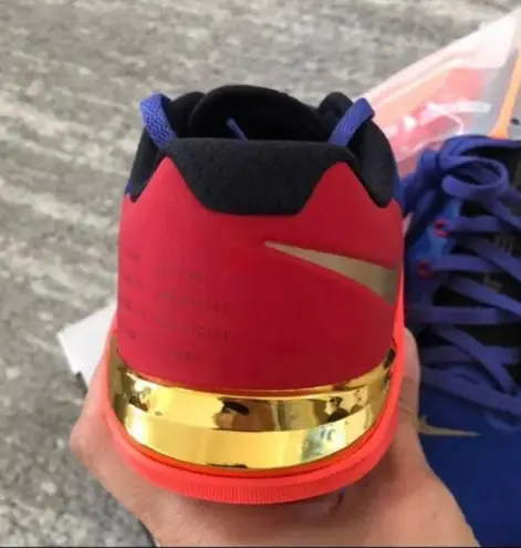 Nike New iD Metcon 5 By You Blue Red Gold