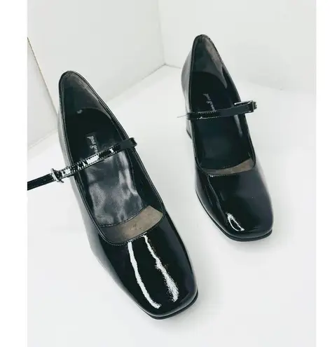 Paul Green Black patent leather Zoe Mary Jane Pump UK 4.5 / US 7