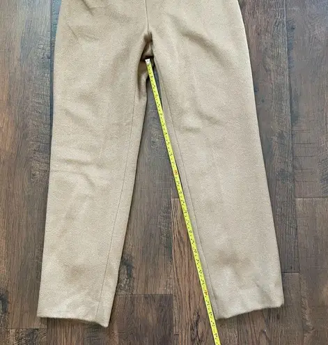 CLEMENTS RIBEIRO camel hair cashmere trousers, made in Italy size IT44, UK12