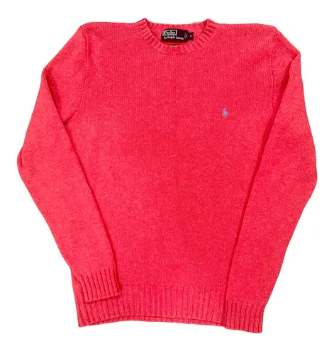 Polo Vintage Ralph Lauren Crewneck Sweater Pink Preppycore
