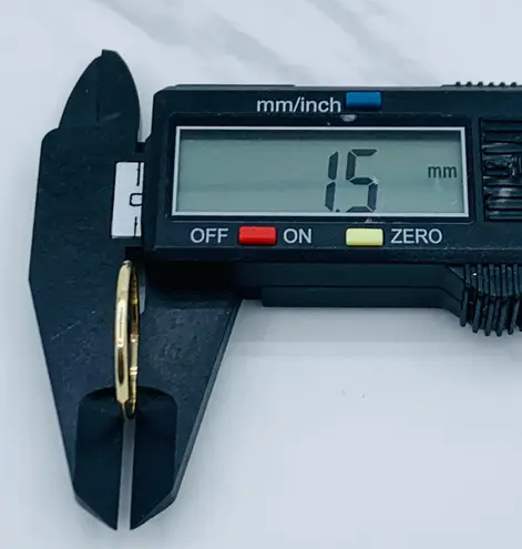 ❤️ Real 10k Gold Band Ring ❤️Size 8.75 ❤️ Anillo de Oro de 10 Kilates