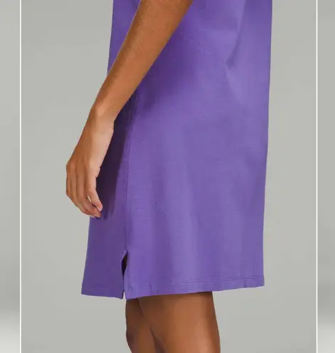 Lululemon Classic Fit Cotton Blend Scoop Dress