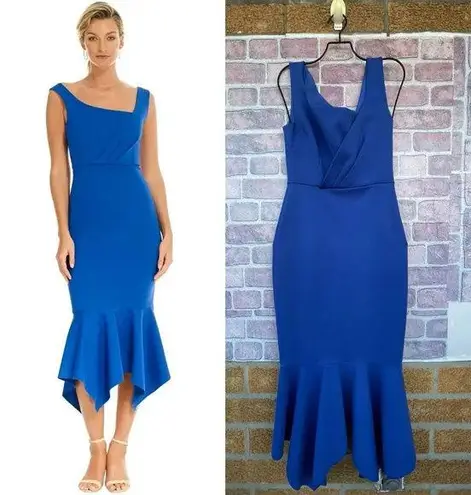 Elliatt Viola Dress in cobalt size small