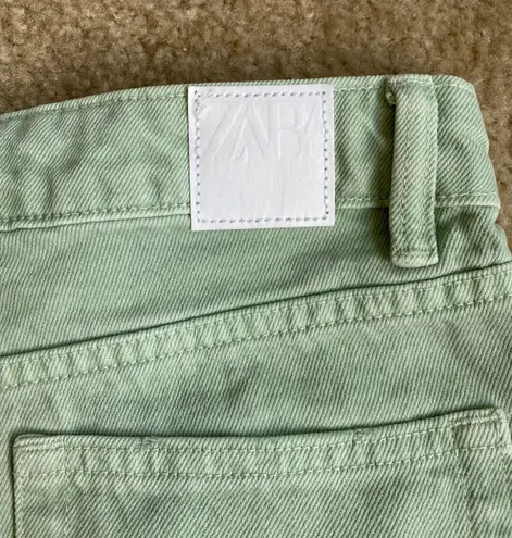 ZARA High Rise Denim Shorts