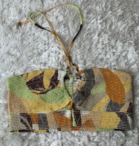 River Island Halter Top Keyhole Opening Sz Medium