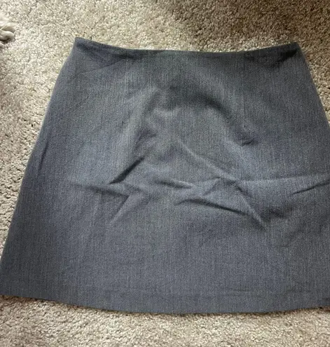 Djerf Avenue Must Have Gray Mini Skirt