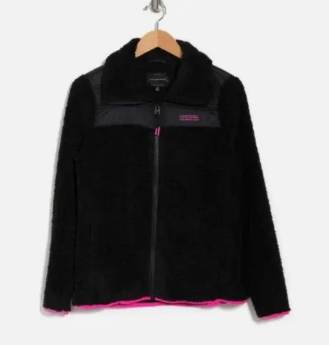 Lucky Brand Faux Shearling Soft Fleece Zip Jacket