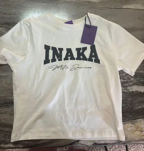 Inaka Power Tshirt White Size XL