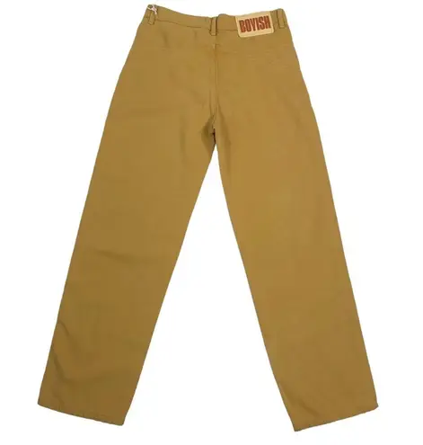 BOYISH Straight Ankle Jean Women 26 Gold Rust High Rise Cottage Classic City NWT